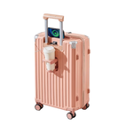 Load image into Gallery viewer, 多功能鋁框USB旅行箱