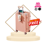 Load image into Gallery viewer, 多功能鋁框USB旅行箱