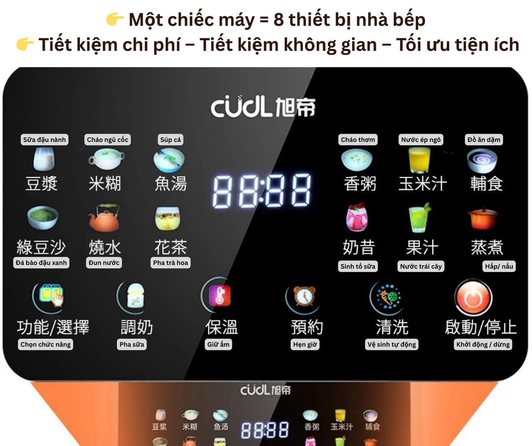 ✨ Máy làm sữa đậu nành –  Máy xay nấu đa năng thế hệ mới  - Bảo hành 2 năm chính hãng