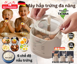 Load image into Gallery viewer, Máy hấp trứng đa năng công nghệ Đức - 1  chiếc máy nhỏ gọn ôm trọn cả thế giới trứng của bạn
