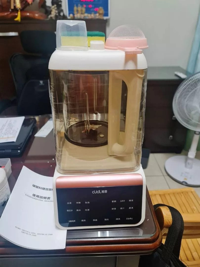 110V【8葉刀 保固二年】1650ML萬能 破壁機　冷熱雙打　