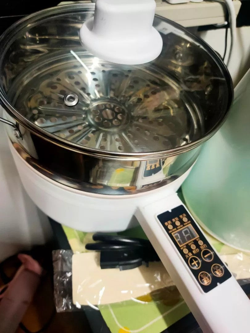 萬用迷你電煮鍋—小資族、租屋族、外宿生必備！