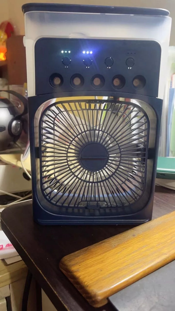 ✨涼感噴霧冷風扇｜3秒速冷，夏天必備神器！